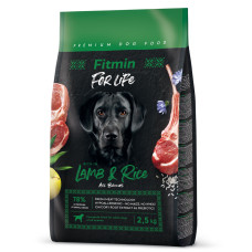 Корм для собак Fitmin dog For Life Lamb & Rice 2.5кг