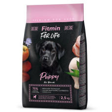 Корм для цуценят Fitmin dog For Life Puppy all breeds 2,5кг