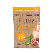 Fitmin cat Purity pouch Курка з сердечками 100г