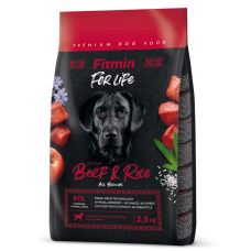 Корм для собак Fitmin dog For Life Beef & Rice 2,5кг