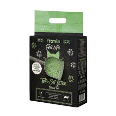 Fitmin For Life Tofu наповнювач для котів «Зелений чай» 6 л / 2,4 кг