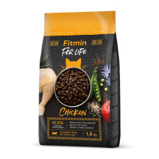 Корм для котів Fitmin cat For Life Adult Chicken 1,8кг