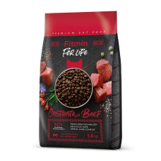 Корм для котів Fitmin cat For Life Castrate Beef 1,8кг