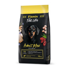 Корм для собак Fitmin dog For Life Adult Mini 12кг