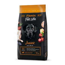Корм для цуценят Fitmin dog For Life Junior large breeds 12кг
