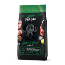 Корм для собак Fitmin dog For Life Lamb & Rice 12кг