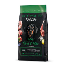 Корм для собак Fitmin dog For Life Lamb & Rice Mini 12кг