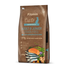 Корм для собак Fitmin dog Purity GF Adult&Junior Fish menu 12кг