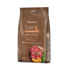 Корм для собак Fitmin dog Purity GF Adult Mini Beef 4кг
