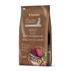 Корм для собак Fitmin dog Purity Rice Adult Fish&Venison 12кг