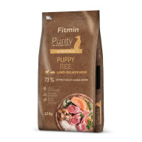 Корм для цуценят Fitmin dog Purity Rice Puppy Lamb&Salmon 12кг