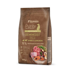 Корм для собак Fitmin dog Purity Rice Semimoist Rabbit&Lamb 800г
