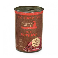 Fitmin Purity консерва для собак яловичина з печінкою 400г