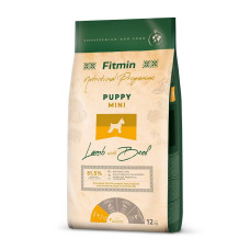 Корм для цуценят Fitmin dog mini puppy lamb & beef 12кг