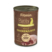 Fitmin Purity консерва для собак курка з печінкою 400г