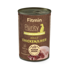 Fitmin Purity консерва для собак курка з печінкою 400г
