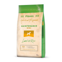 Корм для собак Fitmin dog mini lamb&rice 12кг