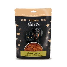 Fitmin For Life Jerky ласощі для собак і котів з кроликом 70г
