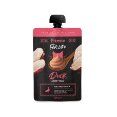 Fitmin For Life Cream Sauce - кремовий качиний пауч для котів 100г