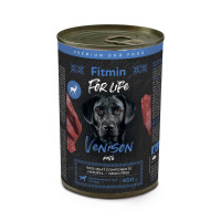 Fitmin For Life консерва для собак з олениною 400г