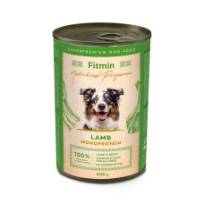 Fitmin Nutrition Program консерва для собак з ягням 400г