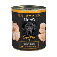 Fitmin For Life консерва для собак з куркою 800г