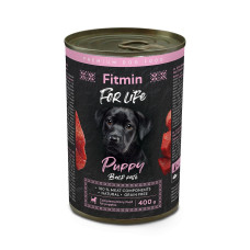 Fitmin For Life консерва для цуценят з яловичиною 400г